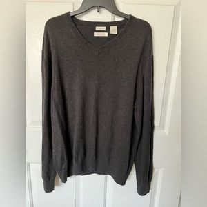 Men’s Gray pullover sweater by Madison XL